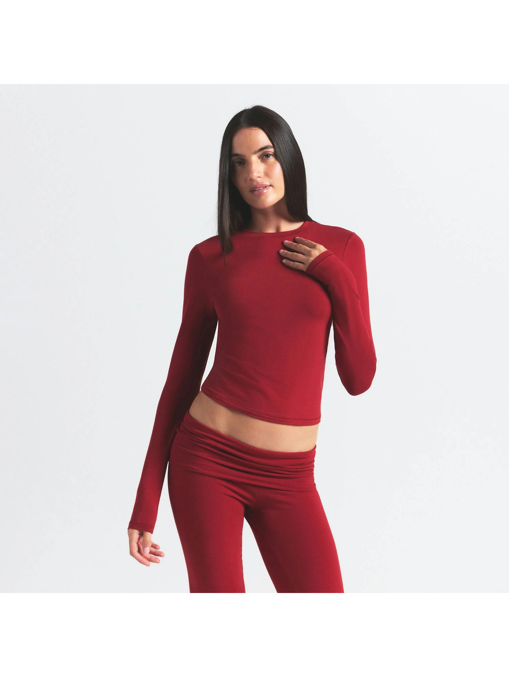 Skims Cotton jersey long sleeve